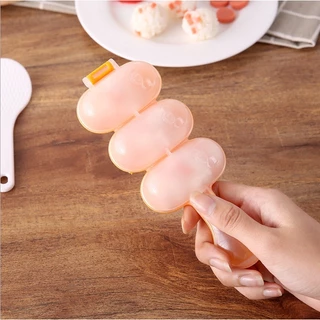 แม่พิมพ์ข้าวปั้นข้าวปั้นซูชิ DIY สำหรับเด็ก พิมพ์ทำข้าวปั้นรูปก้อนกลม
