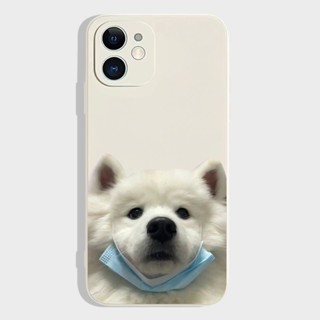 Samoyed เคสไอโฟน iPhone Xr Xs X max 13 11 pro max cover 12 14 pro 7 8 เคส 8plus 14 plus 8พลัส นิ่ม 7plus TPU phone case