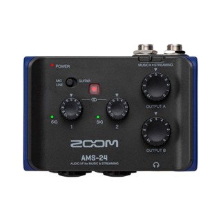 Zoom AMS44 / AMS24 / AMS22 Audio Interface ออดิโออินเตอร์เฟส AMS-44 / AMS-24 / AMS-22 ประกัน 1ปี Music Arms