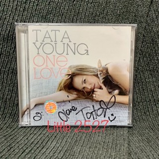 CD เพลง : ทาทายัง Tata Young อัลบั้ม One Love (แผ่นมือสองมีลายเซ็น)