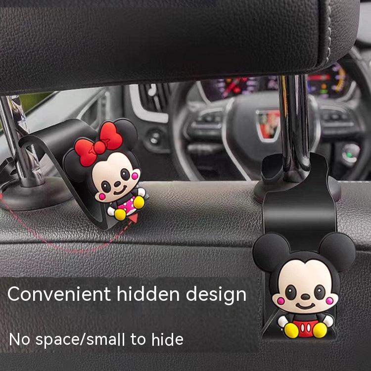 มัลติฟังก์ชั่ซ่อนตะขอรถที่นั่งสร้างสรรค์ภายในรถตะขอรถตะขอที่นั่งกลับตะขอ - รูปที่ 5