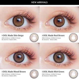 ส่งฟรีEms⚡️Made lens IDOLLENS รายปี(0.00-3.50)