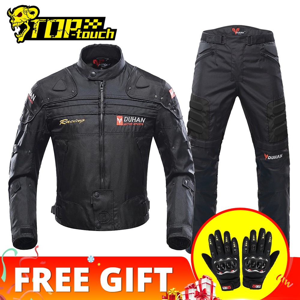 ร้านค้าเป็นแฟน ๆ ของคน 10DUHAN Motorcycle Jackets Men Riding Motocross Enduro Racing Jacket Moto Jacket Windproof Coldpr