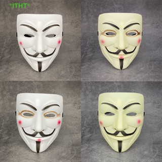 Itht&gt; หน้ากาก Vendetta Hacker Mask Anonymous Christmas Party ของขวัญสําหรับผู้ใหญ่ เด็ก ธีมภาพยนตร์ใหม่