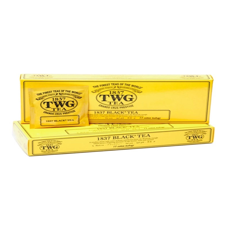 TWG Back TEA (ชาดำ พรีเมียม) ราคาถูกที่สุดในโลก