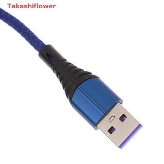 (Takashiflower) สายชาร์จ USB Type-C 3A ชาร์จเร็ว