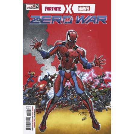 Fortnite x Marvel: Zero War 1 2 3-4 5 - - Marvel Comics - Fortnite Code - Spider-Man