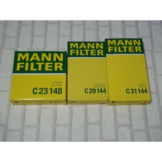 กรองอากาศ Benz E-Class W124 ( 1993 - 1996 ) ทุกรุ่นย่อย / Engine Air Filter Mann C23148 , C29144 , C31144