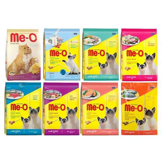 Me-o อาหารแมว มีโอ ขนาด 6.8-7 kg.