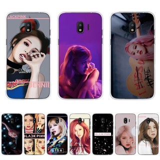 B20- เคสโทรศัพท์ซิลิโคน TPU แบบนิ่ม ลายธีม BLACKPINK สําหรับ Samsung Galaxy j2 core 2018 2020 j2 pro 2018 j4 2018