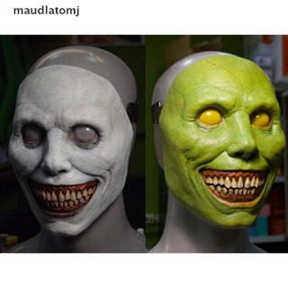 Maud Creepy Halloween Mask Smiling Demons Horror Face Masks The Evil Cosplay Props EN