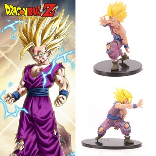 Cute 5.1in Dragon Ball Z Son Gohan Figure Toy Anime PVC Model Doll Ornament Kids Gift