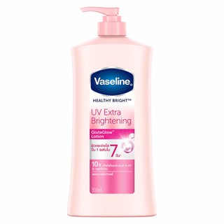 Vaseline Healthy Bright UV Extea Brightening GlutaGlow Lotion วาสลีนโลชั่น 500 มล.