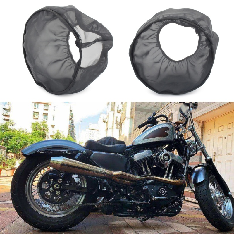 Kiss ฝาครอบป้องกันถุงเท้า กันฝน กันน้ํา สําหรับ Touring Sportster 883 1200 Softail Dyna Motorcy