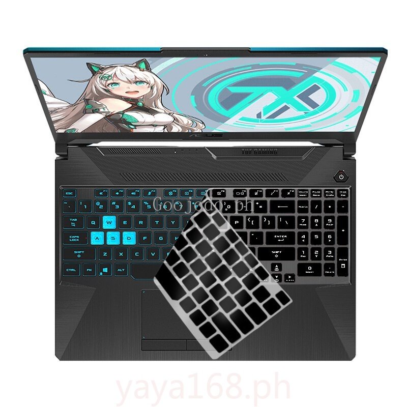 Asus Tuf Gaming ป้องกันฝุ่นแป้นพิมพ์แล็ปท็อปกันน้ําฝาครอบ Tuf A15 A17 F15 15.6 "15.6 นิ้วคีย์บอร์ดซิลิโคนอ่อนนุ่มสําหรับ Fa706 FA506 FA506iu FA506iv Fa506ii Fa706