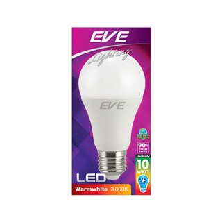 หลอด LED EVE A60 10 วัตต์ WARMWHITE E27