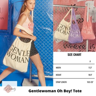 [พร้อมส่ง] กระเป๋า Gentlewoman Oh Boy! Tote