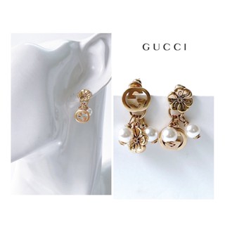 ต่างหู Gucci Earrings งานแบรนด์ Hi-End