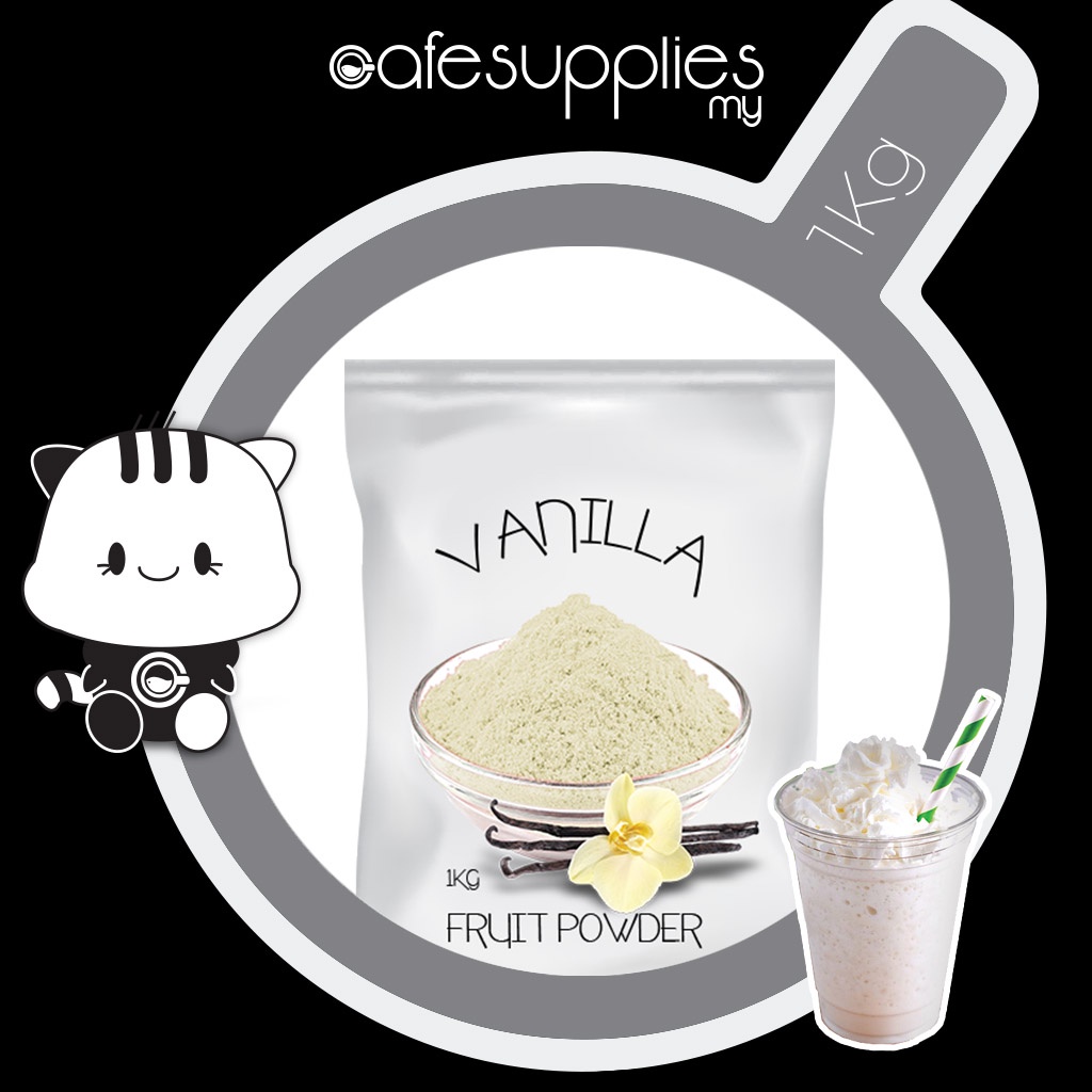 VANILLA FRUIT POWDER 1KG นําเข้า (สําหรับ MAKING PASTRAIES, MOONCAKE, BEVERAGES, DESERTS, BAKING)