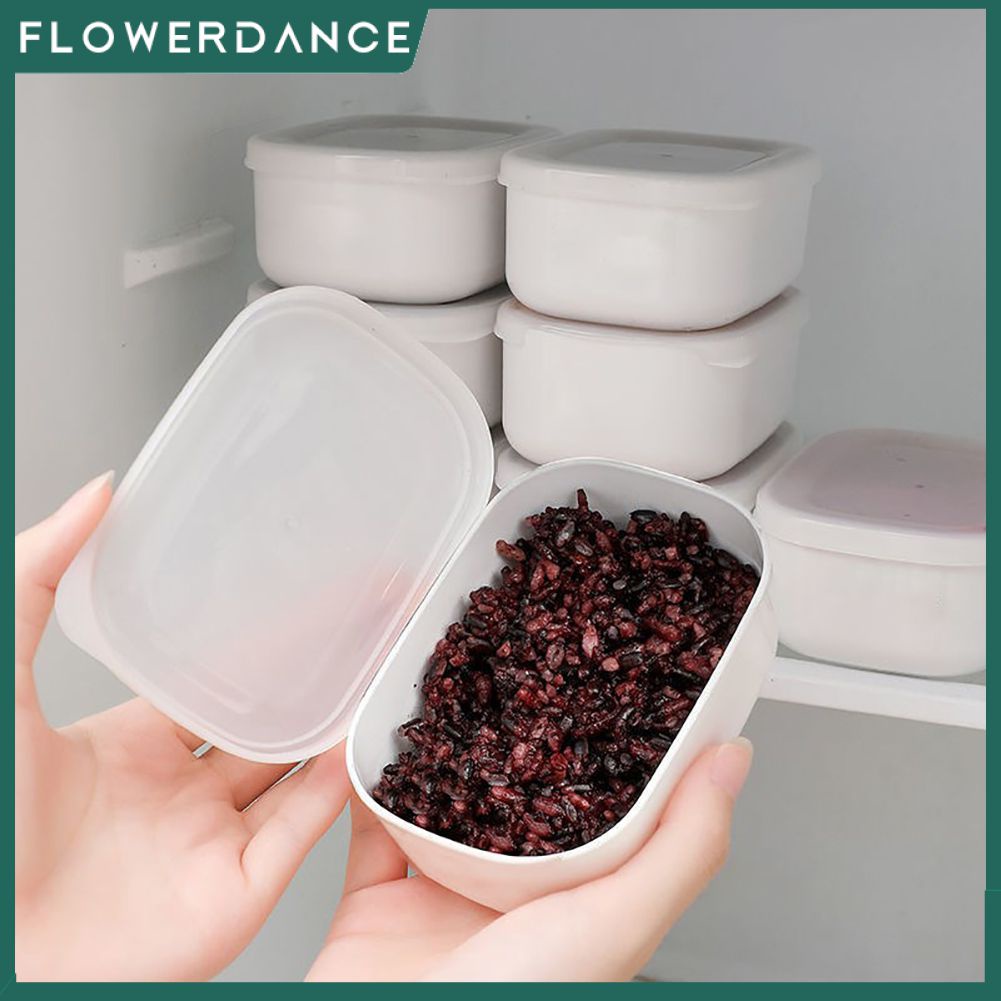 กล่องเก็บอาหาร/กล่องอาหารกลางวันแบบพกพา/กล่องเก็บอาหารที่บ้าน/เตาอบไมโครเวฟกล่องพลาสติก/ภาชนะบรรจุอาหารแช่แข็งสำหรับการเก็บรักษาข้าว Flowerdance