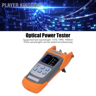 Player kingdom Handheld PON Optical Power Meter Automatic Calibration Threshold Setting ABS USB Port Net Tester