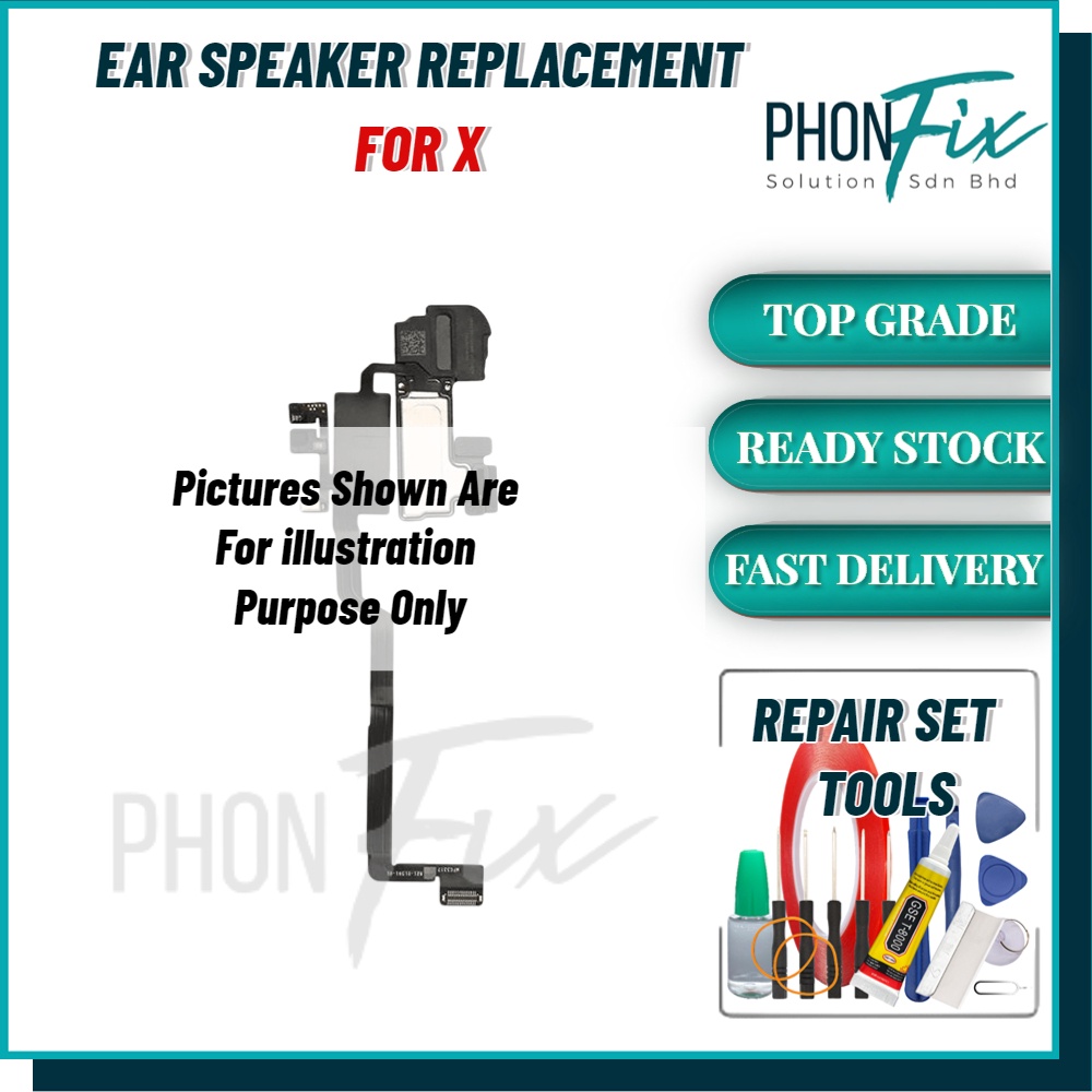 PhonFix ใช้งานร่วมกับ IP X EAR SPEAKER REPLACEMENT PART