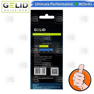 [CoolBlasterThai] GELID GP-ULTIMATE Thermal Pad (1 PCS) 120x20x1.0 mm./15.0 W/mK (TP-GP04-R-B)