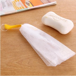 ถุงตาข่ายตีฟองล้างหน้าสบู่ฟอง ถุงโฟม Easy Bubble Mesh Soap Bag ประหยัดสบู่โฟมสุทธิด้วยการออกแบบสายรัด