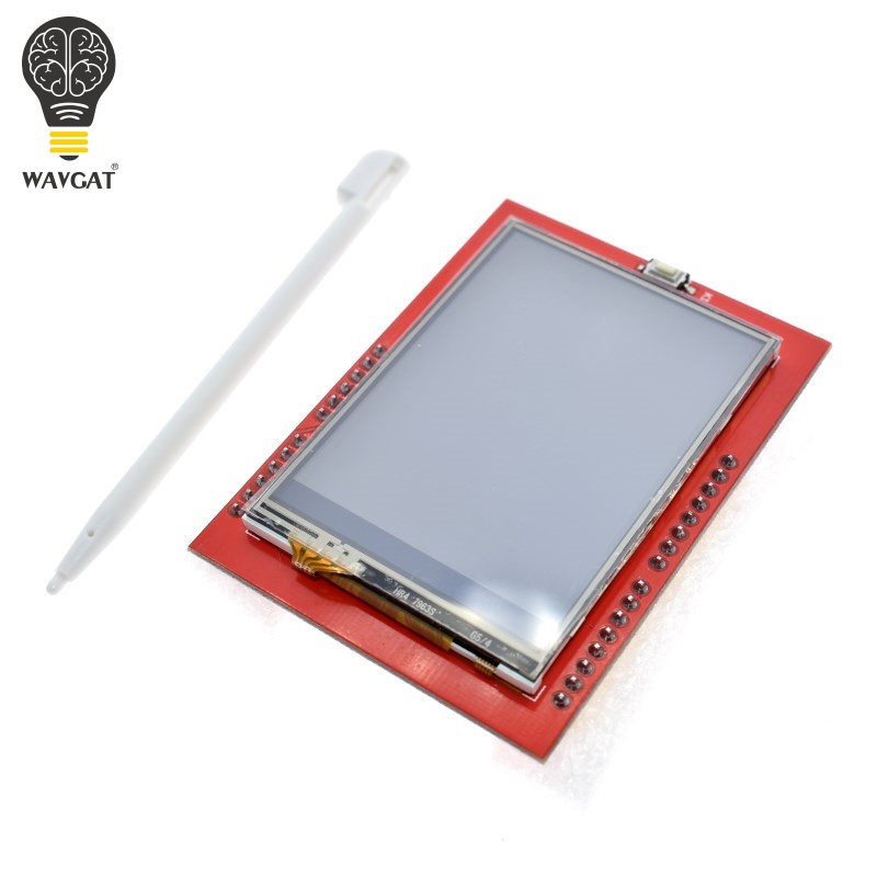 WAVGAT LCD module TFT 2.4 inch TFT LCD screen ILI9341 Drivers for Arduino UNO R3 Board and support m