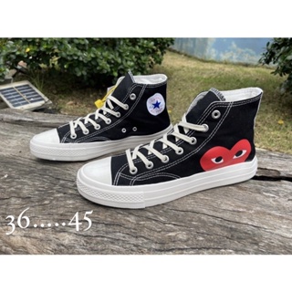 รองเท้าCONVERSE JACK PURCELL X COMME DES GARCONS PLAY OX sz.(36-44 )เบา ใส่สบาย รองเท้าผู้ชาย-หญิง รองเท้าแฟชั่น