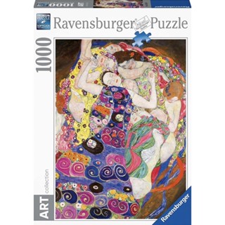 พร้อมส่ง-จิ๊กซอว์ Klimt ภาพ La vergine🎨แบรนด์ Ravensburger jigsaw puzzle 1000 ชิ้น