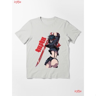 2022 Kill La Kill - Ryuko Matoi Essential T-Shirt เสื้อยืดพิมพ์ลายการ์ตูนมังงะ ดผ้าเด้ง คอกลม cotton แฟชั่น sale Unisex