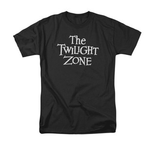 เสื้อยืดผ้าฝ้ายพิมพ์ลายแฟชั่น ขายดี เสื้อยืด พิมพ์ลายโลโก้ Twilight Zone TV S-3X EEkdpb20MOfjbk25