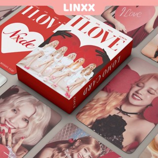 Linxx โปสการ์ดอัลบั้มรูป I-DLE I LOVE Album Lomo Card Kpop 55 ชิ้น