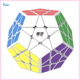 Rx 3x3 Megaminx สติกเกอร์เมจิกคิวบ์ Dodecahedron Speed Cubes Brain Teaser ของเล่นปริศนา