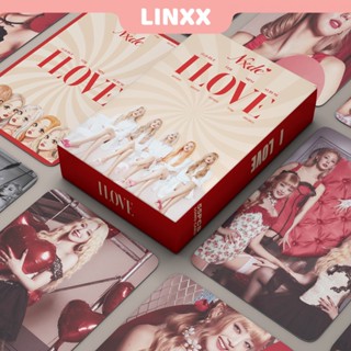 Linxx โปสการ์ด อัลบั้มรูปศิลปินเกาหลี G(I)DLE I LOVE 55 ชิ้น