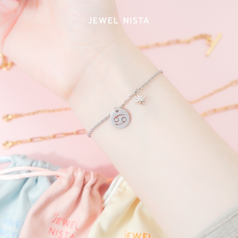 zodiac bracelet สร้อยข้อมือ จี้ 12 ราศี ราคา ถูกที่สุด ดีลบีเคเค แกลเลอรีภาพที่ 7