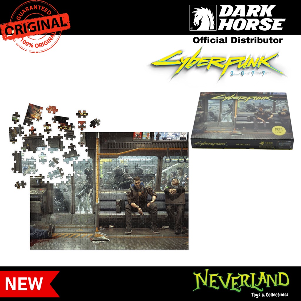 Dark Horse Cyberpunk 2077: Metro Life Puzzle 1000 pieces