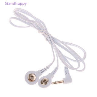 Standhappy ใหม่ สายแจ็คอิเล็กโทรด หัว Dc 3.5 มม. 2 ทาง แบบเปลี่ยน