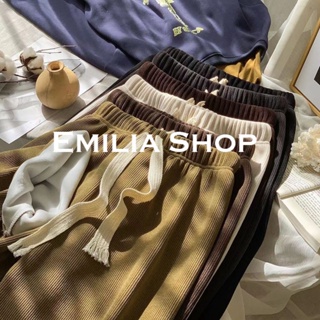 EMILIA SHOP  กางเกงขายาว กางเกงเอวสูง กางเกงขายาวผู้หญิงสไตล์เกาหลี 2022 ใหม่  ทันสมัย คุณภาพสูง Korean Style Beautiful K011059 36Z230909