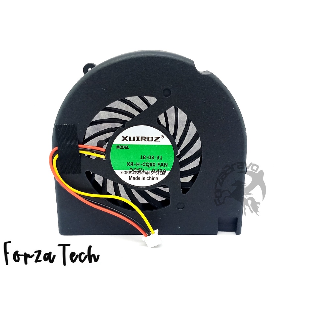 พัดลมระบายความร้อนแล็ปท็อปสําหรับ HP COMPAQ Presario CQ50 CQ60 CQ70 F0628 (3Pins)