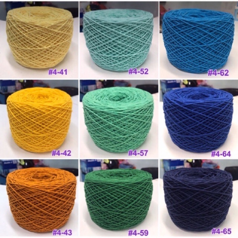 Cotton4ply ขนาด200กรัม เซตที่ 2/2
