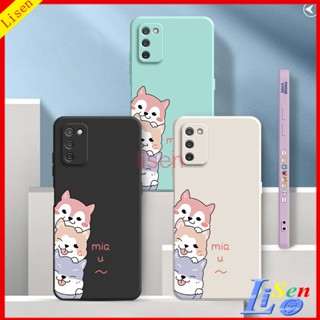 【พร้อมสายคล้อง】เคส Poco M3 M4 Pro 4G M4 5G M5 M5S M4 Pro 5G M3 Pro 5G เคสโทรศัพท์มือถือ ลายสุนัขน่ารัก สําหรับ GG