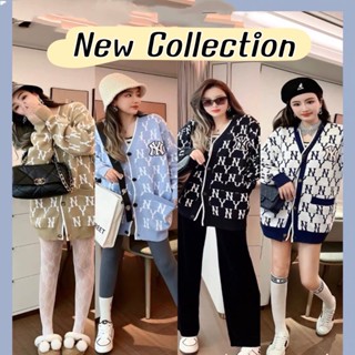 (พร้อมส่ง🇹🇭🇹🇭)เสื้อไหมพรมตัวยาว ไหมพรมNY new collection  เสื้อไหมพรมกันหนาวแบรนด์