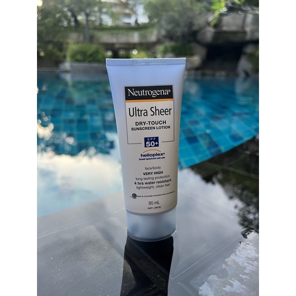 พร้อมส่ง 🔥Nuetrogena ultra sheer dry touch sunscreen lotion spf 50 🇦🇺