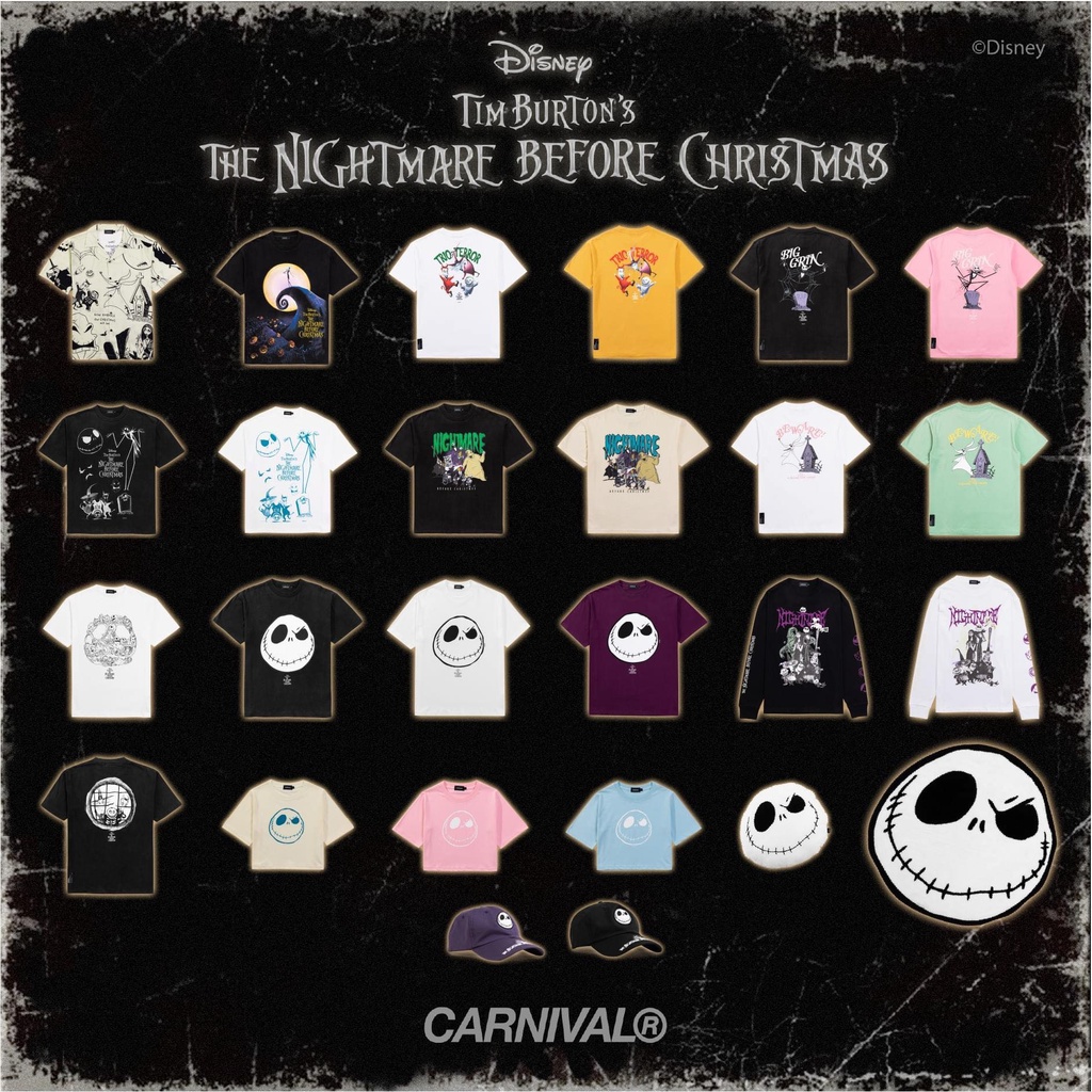CARNIVAL® & Tim Burton’s The Nightmare Collection