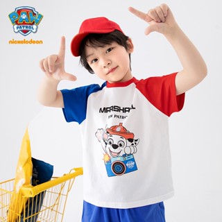 paw patrol แขนสั้นเด็ก เสื้อยืด