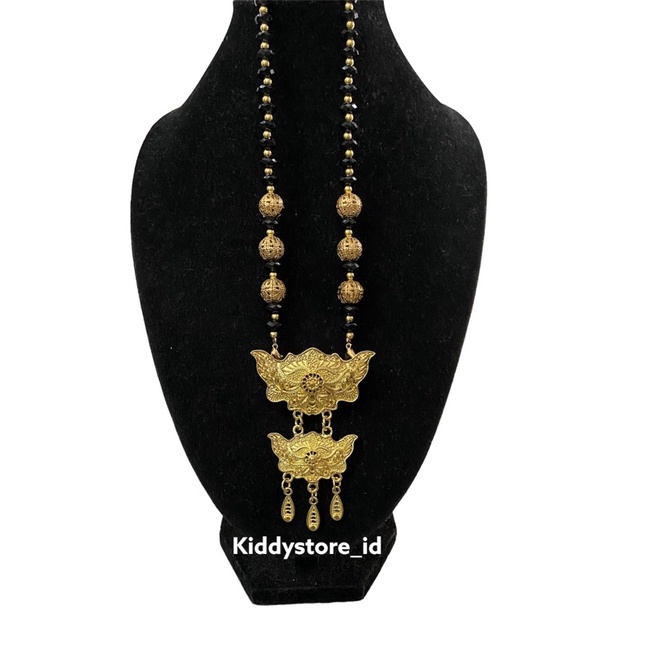 สร้อยคอเข็มกลัด Kebaya ชาติพันธุ์ทองเผา / เข็มกลัด Kebaya