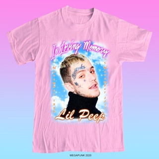 เสื้อยืดเท่ LIL PEEP ในความทรงจํารัก TEEStreetwear ผู้ชายเสื้อยืดผู้หญิง