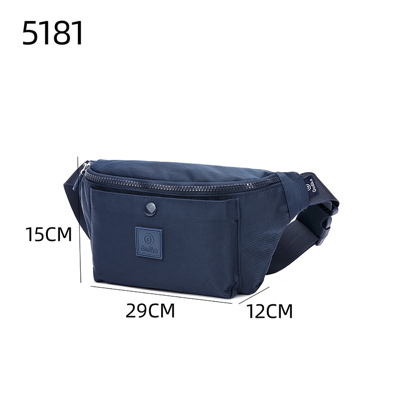 🔥GUDIKA-พร้อมส่ง🔥 กระเป๋าคาดอก/คาดเอว รุ่นใหม่ 2022 ผู้หญิง แฟชั่น เกรดพรีเมี่ยม ผ้าไนลอน กันน้ำ100% รุ่น-5181 - รูปที่ 2